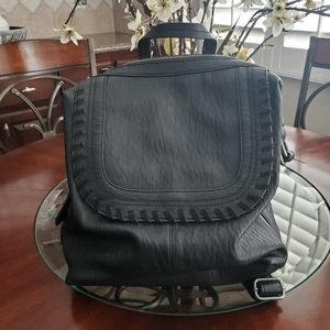 Jessica Simpson Medium Backpack Black Purse
